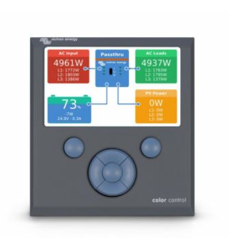 (Victron Quattro 5kVA) REMOTE SYSTEM (Color Control GX)