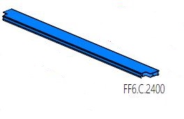 (Gaptek) ALUMINIUM SLAB 2400 (FF6.C.2400)