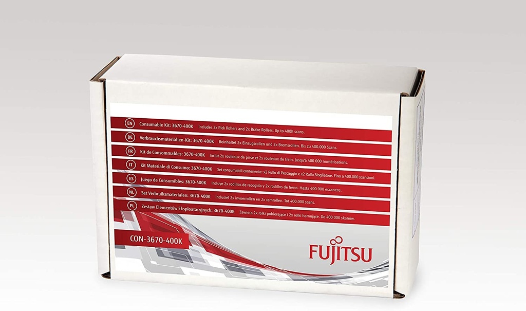 (Fujitsu fi-7260) CONSUMABLES (CON3670-400K) set