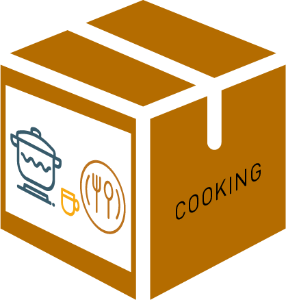 MODULE, COOKING SET, 5 persons, international specs