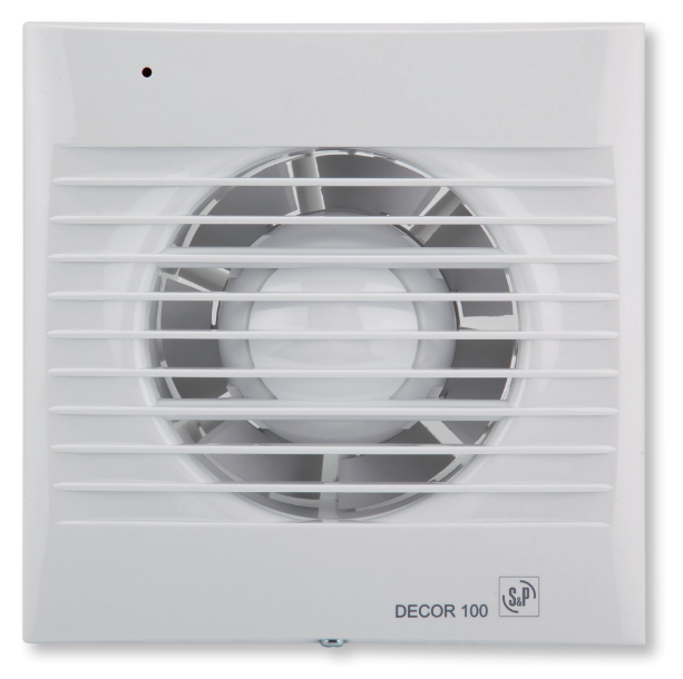 VENTILATION UNIT wall, 95m³/h, Ø 100mm + timer + detector