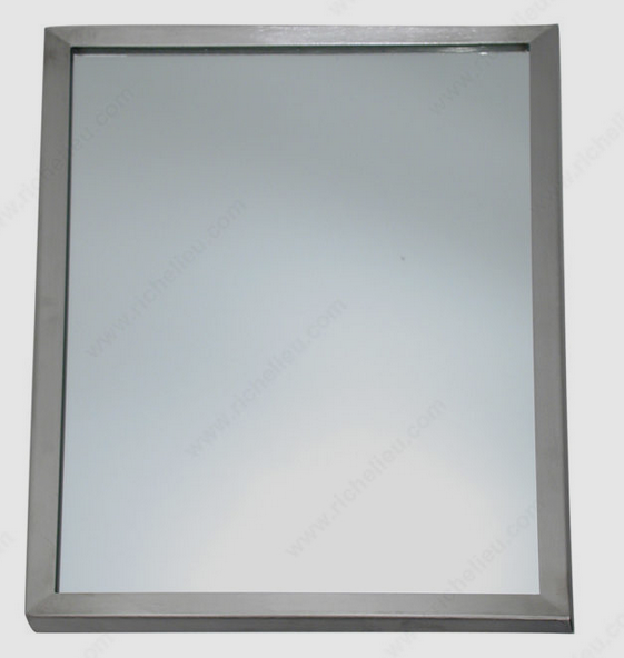 (Containex) METAL MIRROR, polished steel, 500x400mm