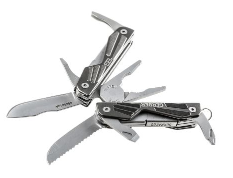 MULTITOOL PLIERS 10 functions: screwdriver, knife, etc.