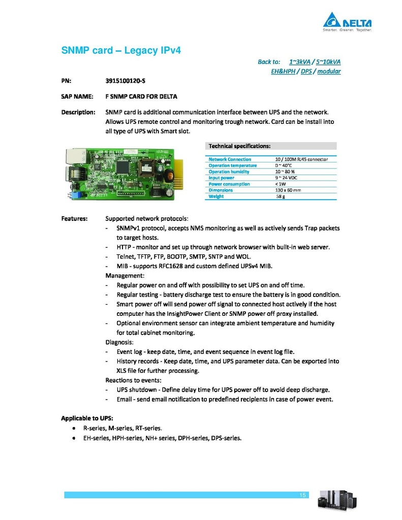 (on-line ASI (RT) MED&LAB) CARTE SNMP