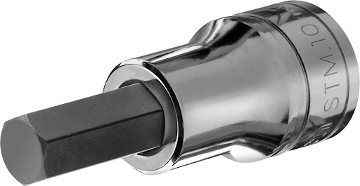 BIT SOCKET hexagonal, ½" drive, 14mm, STM.14