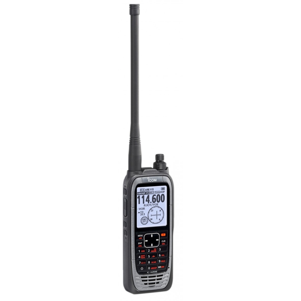 EMETTEUR-RECEPTEUR VHF (Icom IC-A25NE) portable, sans acces.