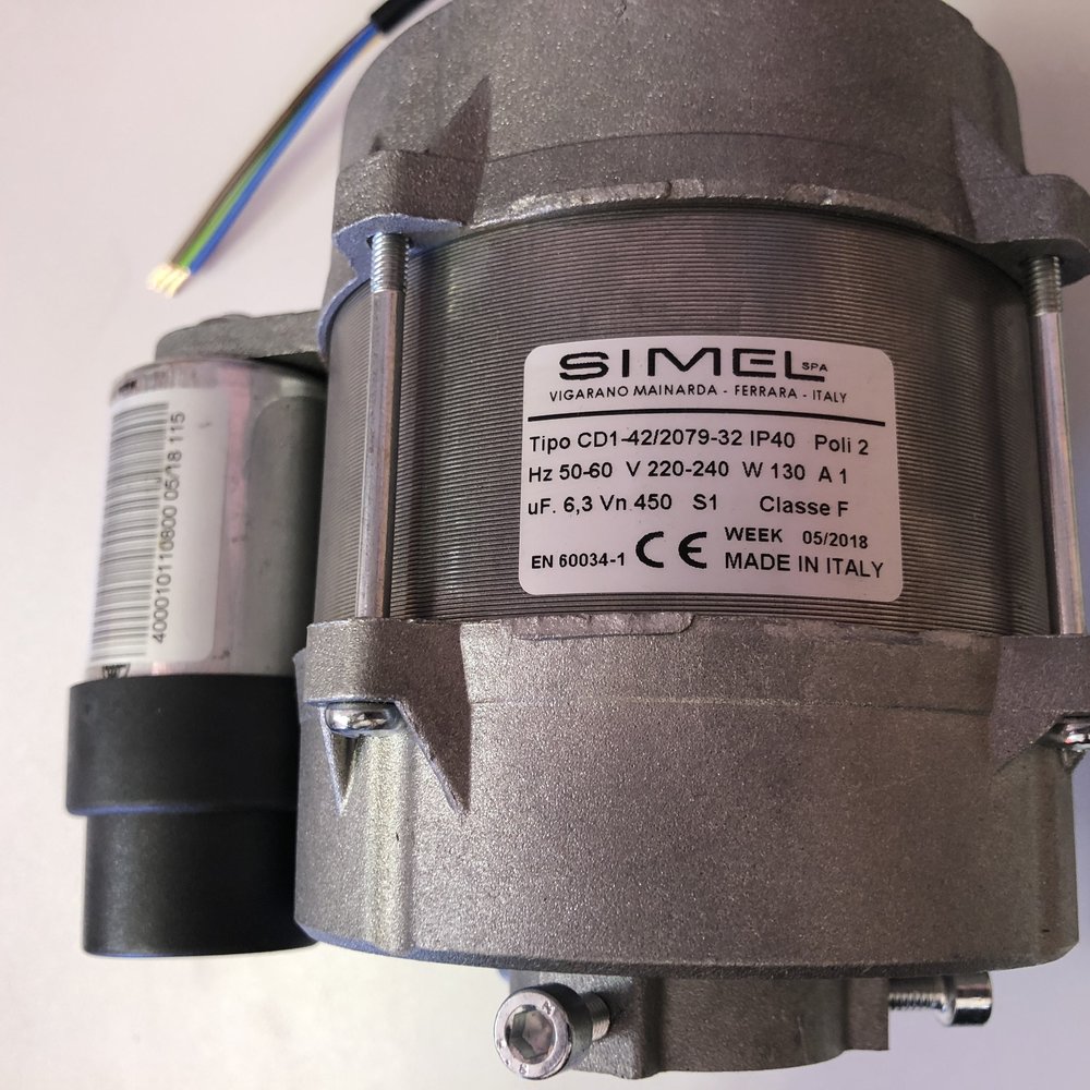 (Ecoflam MAX12) MOTEUR (65322873/Simel) 130V