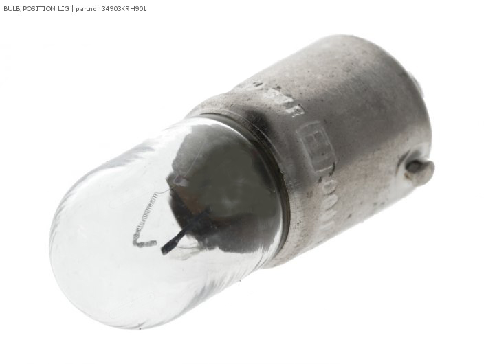 BULB parking light, 12V 4W, XL125L