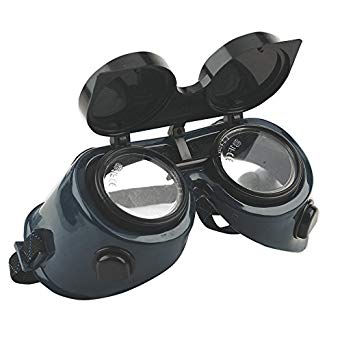 (gas welder) WELDING GOGGLES with hinged glasses