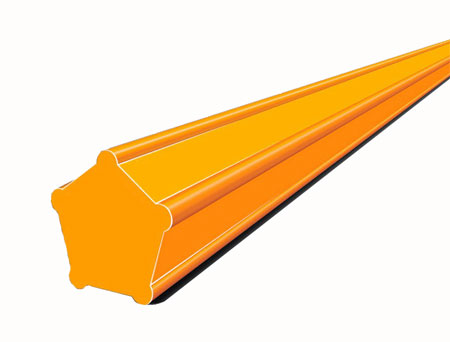 (brushcutter FS 94 RC-E) MOWING LINE, 2.7mmx220m, pentagonal