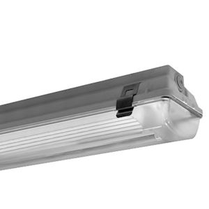 FL TUBE FIXTURE, 1x18W, 230V, IP65, electronic ballast