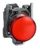 VOYANT LUMINEUX complet, 230-240V, LED rouge