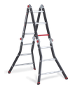 FOLDABLE LADDER 4x3 steps, height 4.45m