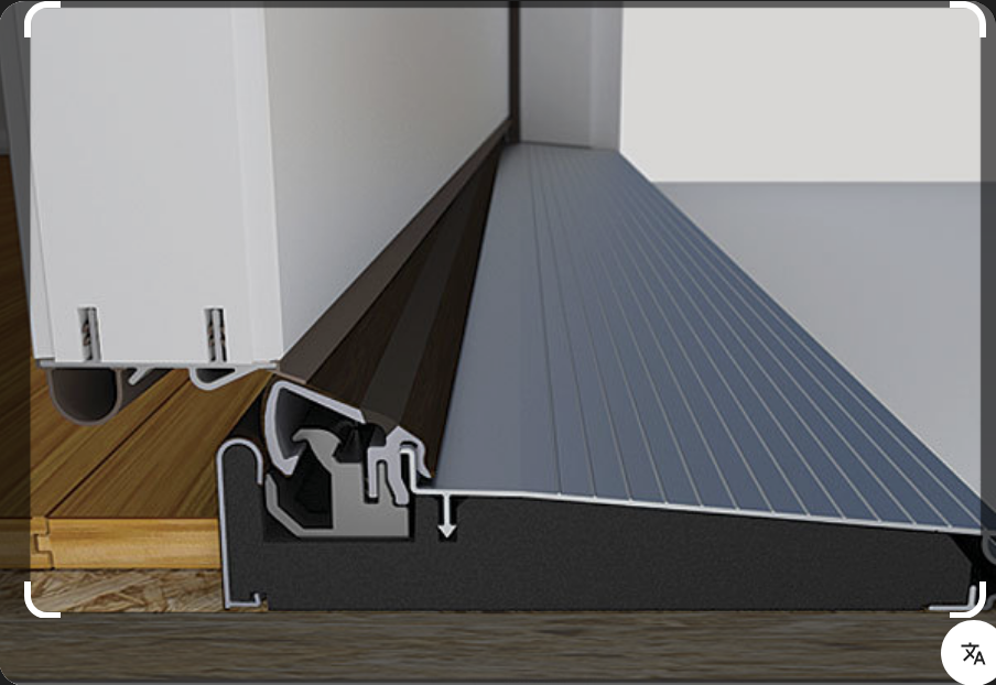 (ZMS shelter Kunduz) DOOR SILL, step