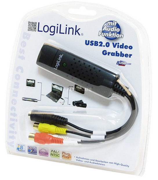 VIDEO GRABBER (LogiLink VG0001A) USB-A