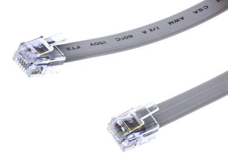 (Socomec DIRIS A-40) CABLE DIGIWARE RJ12, jeu de 3 unités 1m