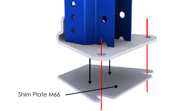 (Esnova) LEVELLING PLATE, 2mm