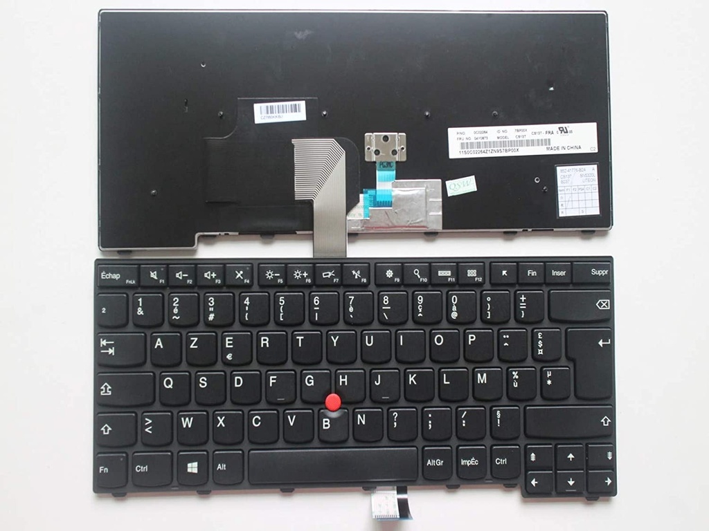 (Lenovo T460) CLAVIER azerty