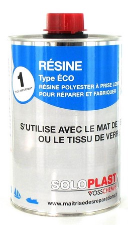 POLYESTER RESIN, box of 1kg