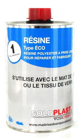 RESINE POLYESTER, boite of 1kg