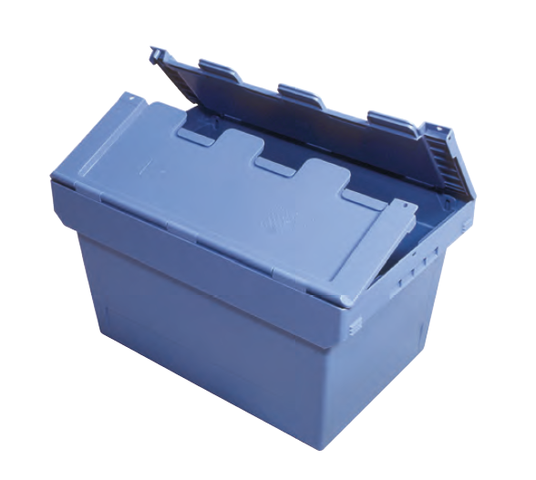 TOTE BOX interlocking lid (Bito MBD64271) 47l, white