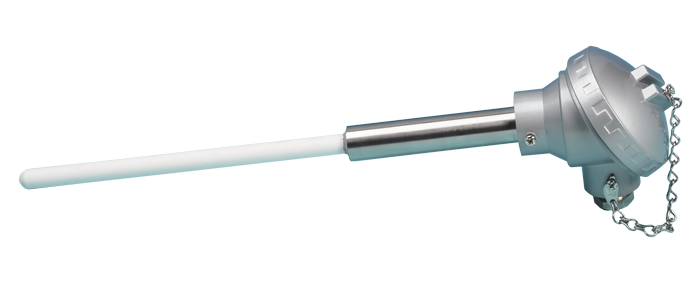 (Vulkeo ID301) THERMOCOUPLE 2x, cer., Ø14mm, L350 mm, S-type