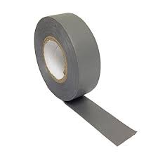 INSULATING TAPE adhesive, 19mmx20m, grey, roll