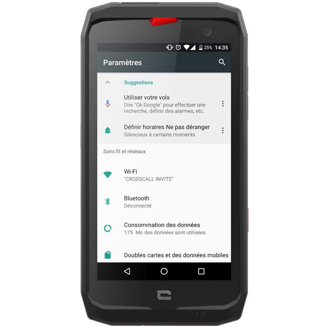 SMARTPHONE ruggedized (CrossCall Action-X3 Dual SIM)