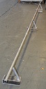 (ZMS shelter) STEEL BAR, Ø40mm, 173cm, with hole