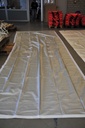 SHADE NET non expandable (ZMS shelter) 6x2.4m + cables