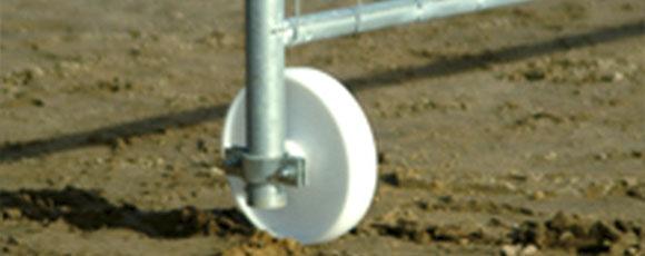 (M500 fence) CASTER WHEEL, Ø 195mm
