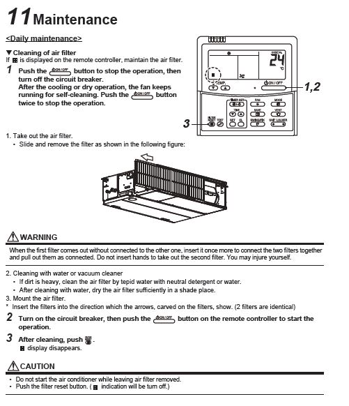 (Toshiba RAV-SM1106BTP-E1) FILTRE, pour unité intérieure