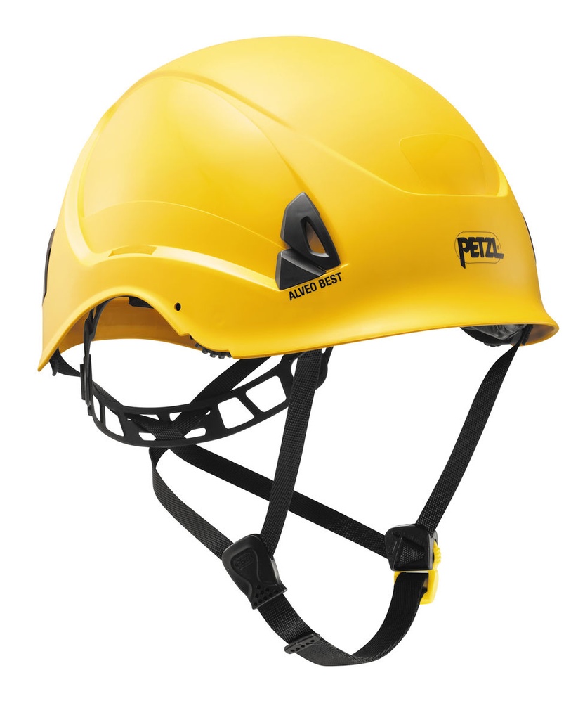 ADJUSTABLE HELMET (Petzl Alveo) yellow