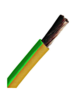 GROUNDING WIRE, 16mm², green/yellow HO7V-K, 5m