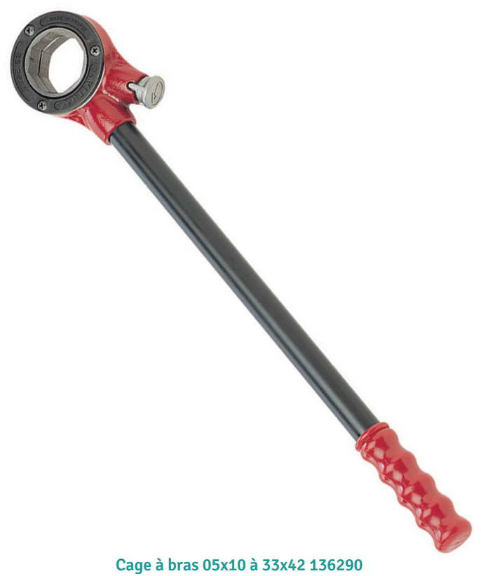 RATCHET HOUSING with handle for manual thread (Virax 136290)