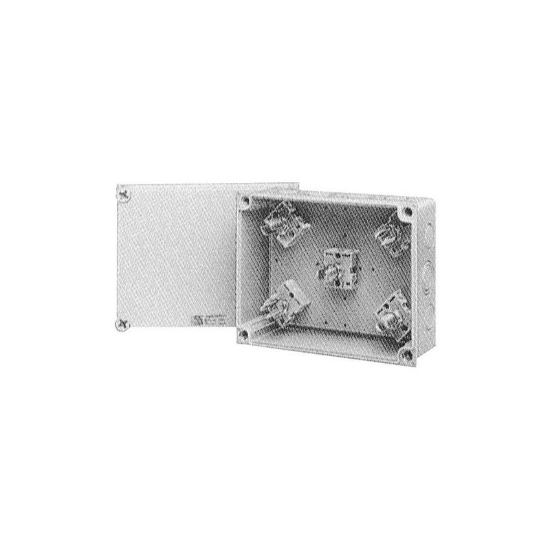 JUNCTION BOX surf, 225x175x95mm, IP66 + 5 connectors 2x35mm²