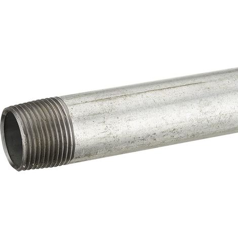 LONG TUBE COUPLING threaded, galvanized, Ø 2", 2500mm, FxM