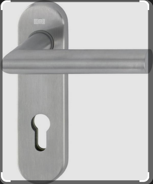 (Containex) SHORT PLATE WITH DOOR HANDLE