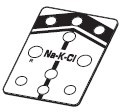 (analyseur électrolytes Spotchem EL) E-PLATE (Na/K/Cl)