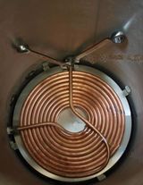 (autoclave TBM 90 l) BRASS COIL