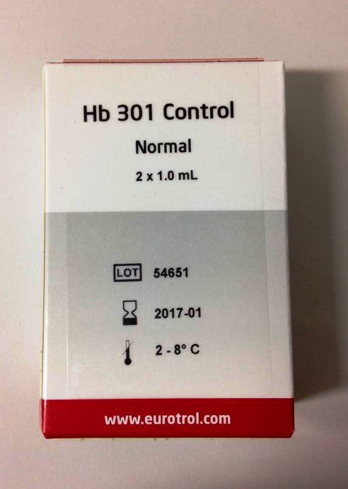 (HemoCue Hb 301) SOLUTION DE CONTROLE, normale, 1ml fl.