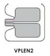 (MC2/SEAL) SPLIT PATIENT RETURN ELECTRODE, child,s.u. RS26