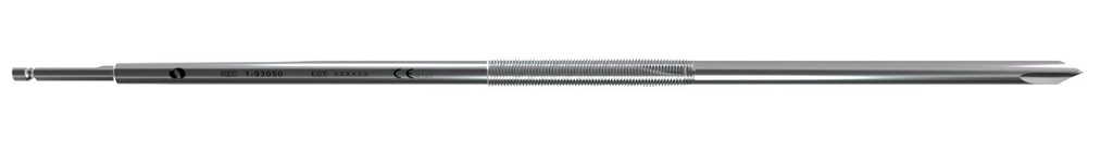 FICHE TRANSFIXIANTE, tige Ø6mm, filetage L50/Ø7mm,  1-93050