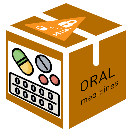 (mod hospitalisation) MEDICAMENTS ORAUX, réglementés