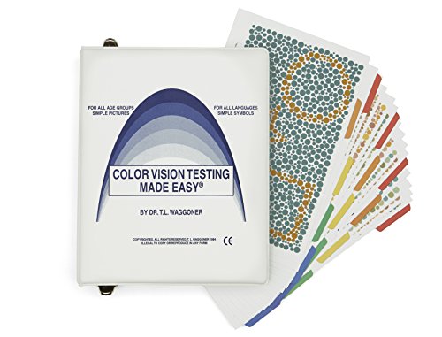 COLOUR-DISCRIMINATION EYE CHART, pediatric, 14 plates