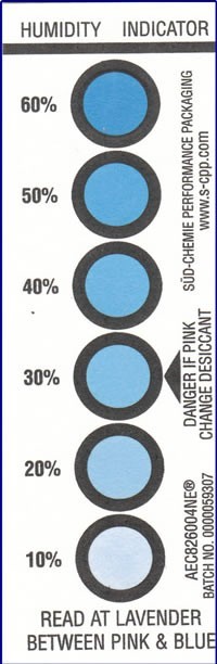 CARTE, INDICATEUR D'HUMIDITE, 10 - 60 %