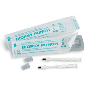 SKIN BIOPSY PUNCH, Ø 5 mm, sterile, s.u.