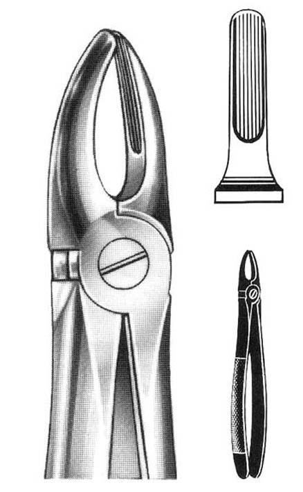 FORCEPS, DENTAL, n°2, upper incisors & bicuspids, 300-00-20