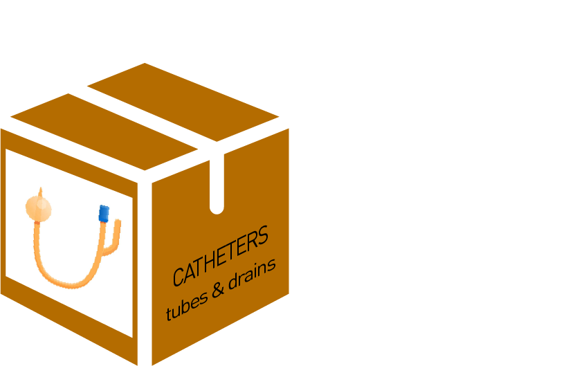 (mod ward) CATHETERS, TUBES & DRAINS 2019