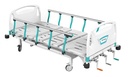 HOSPITAL BED manual, adult, adjustm. + side rails + castors